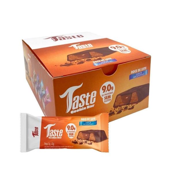 Cookie Bar Sabor Doce De Leite - Mrs Taste 12 Un. Imagem de Cookie Bar Sabor Doce De Leite - Mrs Taste 12 Un.