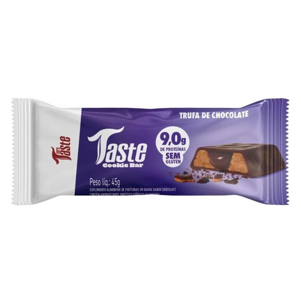 Cookie Bar Sabor Trufa De Chocolate - Mrs Taste 12 Un. Imagem de Cookie Bar Sabor Trufa De Chocolate - Mrs Taste 12 Un.
