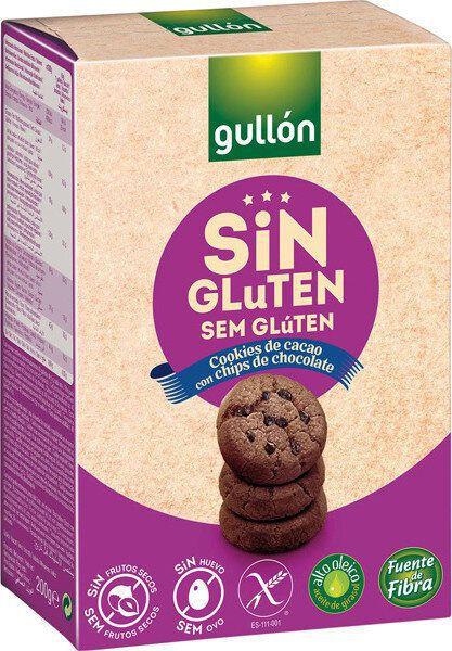 Imagem de Cookie GULLON Sem Gluten com Choc Chips 200g