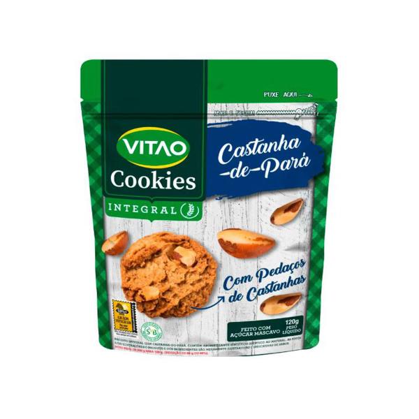 Imagem de Cookie Integral de Castanha do Pará 120g - Vitao 92