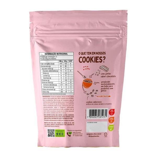 Cookie sem glúten sabor cacau 120g - Vitao - un Imagem de Cookie sem glúten sabor cacau 120g - Vitao - un