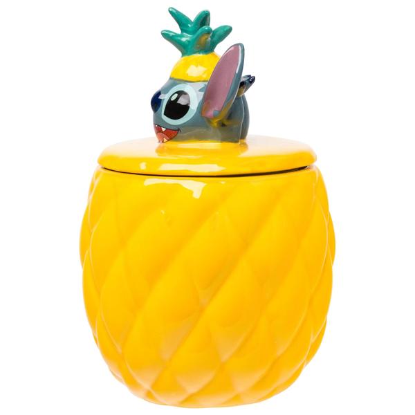 Imagem de Cookie Snack Candy Jar Silver Buffalo Disney Lilo Stitch