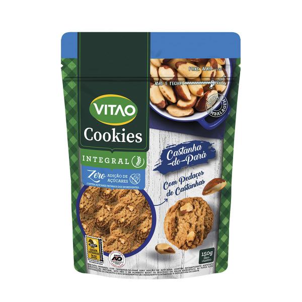Cookie Zero Castanha do Pará 150g - Vitao 66 Imagem de Cookie Zero Castanha do Pará 150g - Vitao 66
