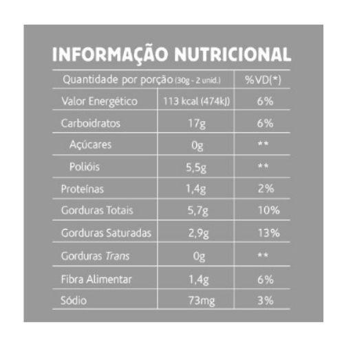 Imagem de Cookies Baunilha e Chocolate Sem Açúcar Belive - Caixa com 10 unidades de 80g cada