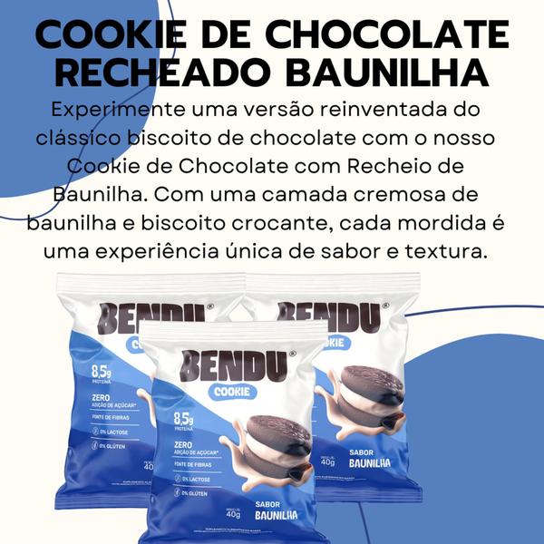 Imagem de Cookies de Baunilha (Zero Açúcar, Lactose, Glúten) BENDÚ 10und