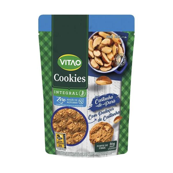 Imagem de Cookies Integral De Castanha Do Pará 80G Vitao