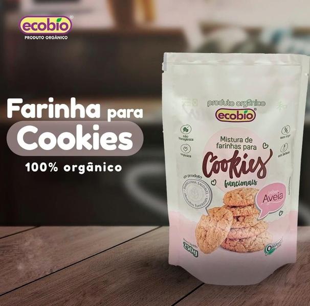 Cookies Orgânicos Ecobio 250g Imagem de Cookies Orgânicos Ecobio 250g