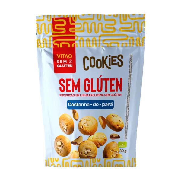 Imagem de Cookies Sem Glúten Vegano Castanha Do Pará 80G Vitao