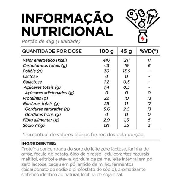 Imagem de Cookies topway com proteina baunilha 10x45g