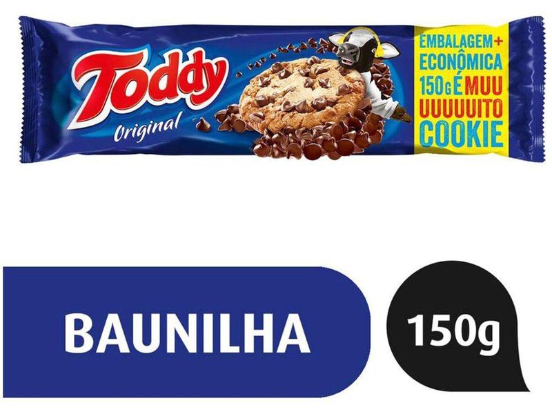 Cookies Tradicional Baunilha Toddy 150g Imagem de Cookies Tradicional Baunilha Toddy 150g