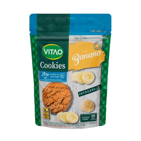 Imagem de Cookies Zero Sabor Banana 120G Vitao