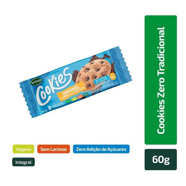 Imagem de Cookies zero tradicional 60g - vitao