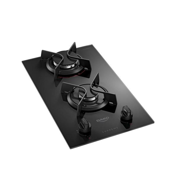 Imagem de Cooktop 2 Bocas com Mesa de Vidro Dako Supreme Bivolt