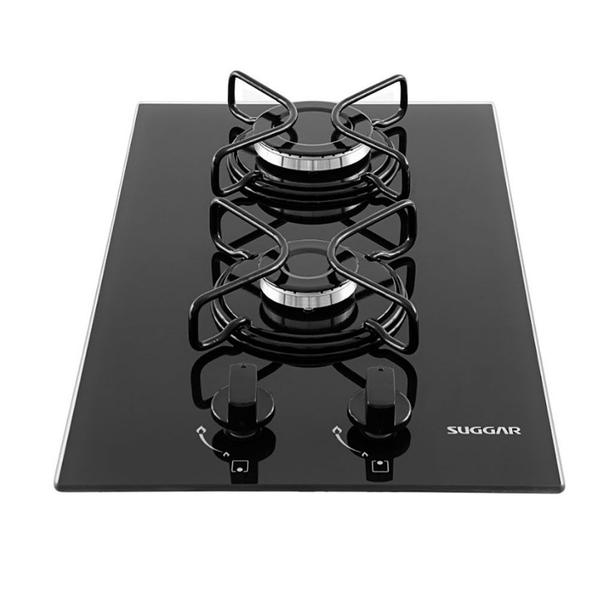 Imagem de Cooktop 2 Bocas FG2002AVP a Gás Acendimento Superautomático Suggar