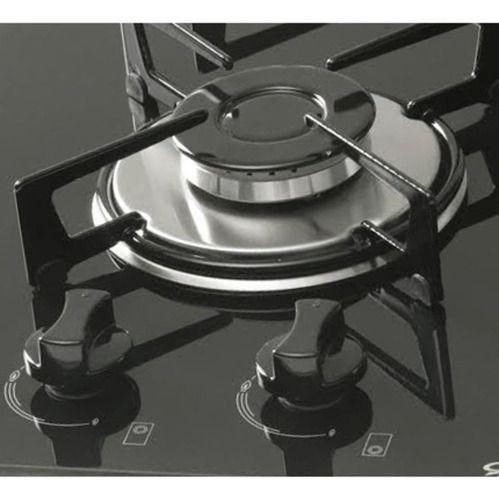 Imagem de Cooktop 2 Bocas Gas Acendimento Automatico 51x20cm - Fischer