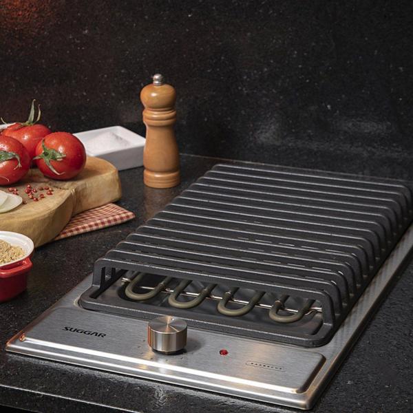 Imagem de Cooktop 220v IX Barbecue Suggar Cinza