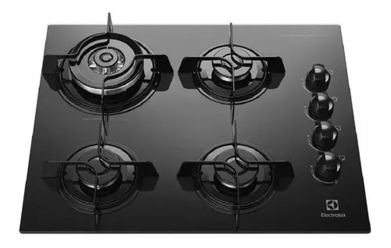 Imagem de Cooktop 4 Bocas A Gás Ke4Td Electrolux Bivolt Cor Preto