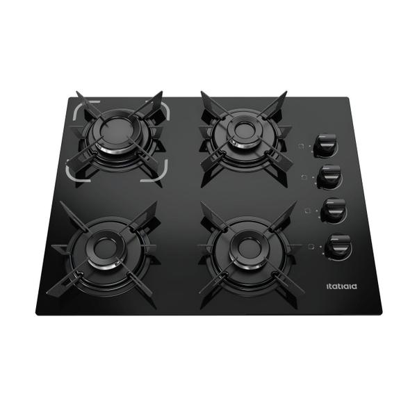 Imagem de Cooktop 4 Bocas Electra á Gás Bivolt Itatiaia Preto