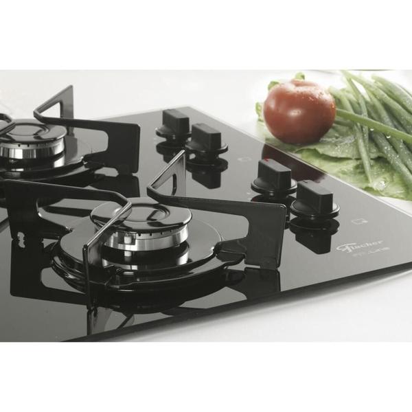 Imagem de Cooktop 4 Bocas Fischer Fit Line 26342-57175 Preto Bivolt