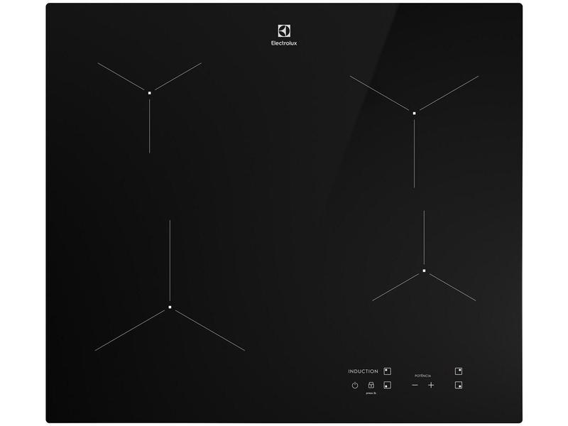 Cooktop 4 Bocas Indução Electrolux Vitrocerâmico Touch - Preto Acendimento Automático IE6L... Cooktop 4 Bocas Indução Electrolux Vitrocerâmico Touch - Preto Acendimento Automático IE6L...