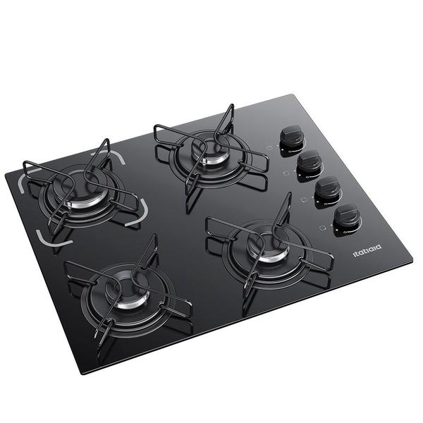 Cooktop 4 Bocas Itatiaia Essencial com Mesa de Vidro Temperado e Acendimento Automático Pr... Cooktop 4 Bocas Itatiaia Essencial com Mesa de Vidro Temperado e Acendimento Automático Pr...