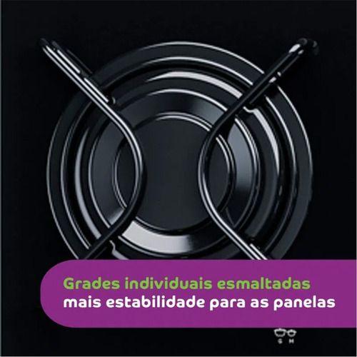 Imagem de Cooktop 5 Bocas A Gás Bivolt 73x46cm Metal E Vidro - Consul