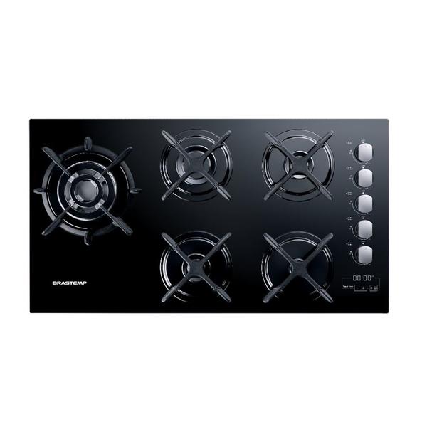 Imagem de Cooktop 5 bocas Brastemp com Quadrichama e Timer Touch   - BDT86AE