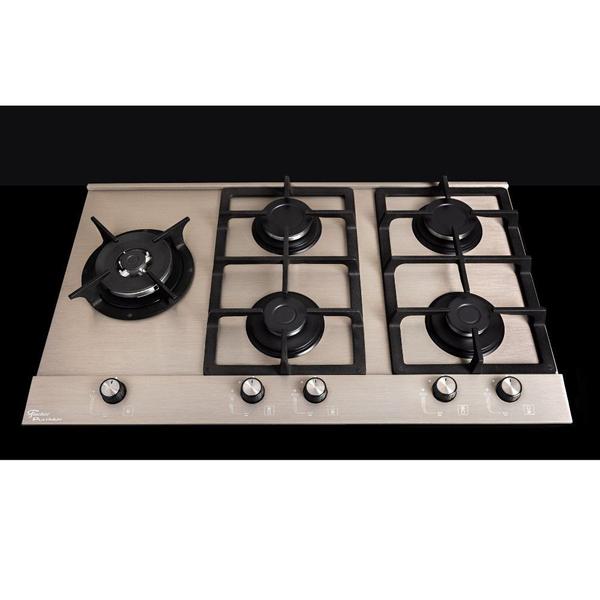 Imagem de Cooktop 5 Bocas Fischer Platinium Prime Escovado