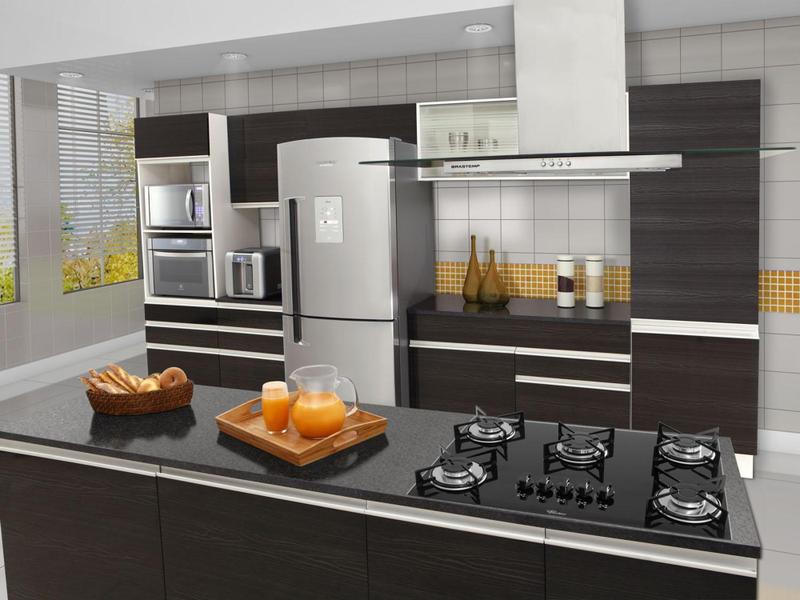 Imagem de Cooktop 5 Bocas Fischer Preto a Gás GLP - 1642