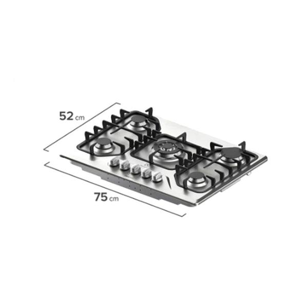 Imagem de Cooktop 5 Bocas GF75X Inox Electrolux