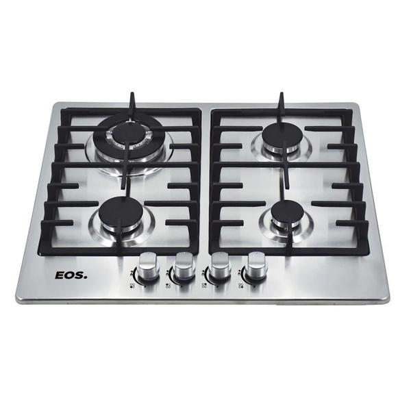 Imagem de Cooktop a Gás 04 Bocas EOS ECG04 Inox Bivolt