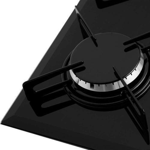 Imagem de Cooktop À Gás Aço E Metal Philco Cook - Preto - 110V/220V