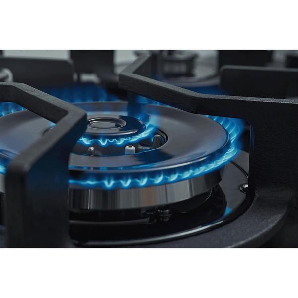 Imagem de Cooktop a Gás Fischer 4 Bocas Tripla Chama Infinity com Trempe de ferro fundido Mesa Vidro 26297-57076 Bivolt