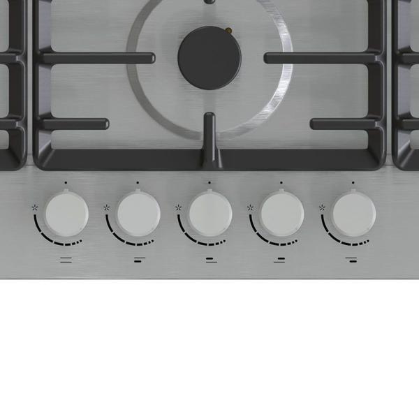 Imagem de Cooktop a Gás Gorenje 5 Bocas 90Cm Inox 220V GW951X-BR