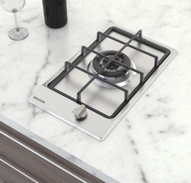 Imagem de Cooktop a Gás Tramontina Dominó em Aço Inox e Trempes em Ferro Fundido com 1 Queimador