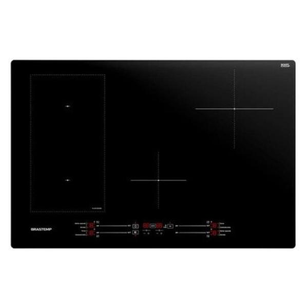 Imagem de Cooktop Brastemp 4q Indução Flexizone Preto Bdj77bebna 220V