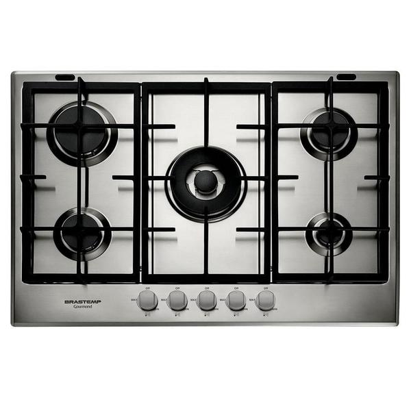 Imagem de Cooktop Brastemp Gourmand 5 Bocas 220V - BDK75DRBNA