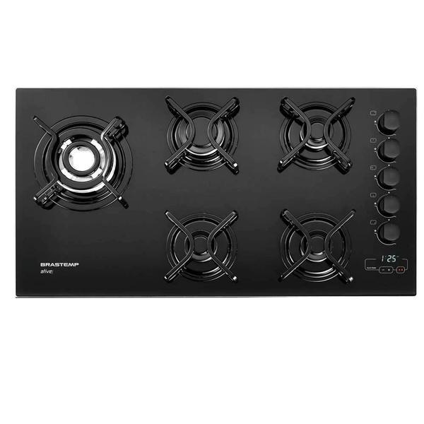 Imagem de Cooktop Brastemp Touch Timer 5 Bocas - BDT85AE