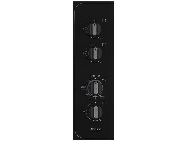 Imagem de Cooktop Consul 4 Bocas com Grades Individuais