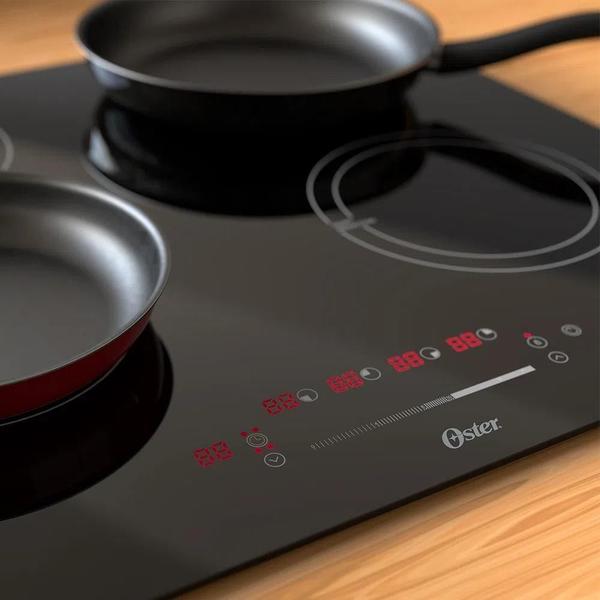 Imagem de Cooktop De Embutir Indução Oster 4 Bocas 220V