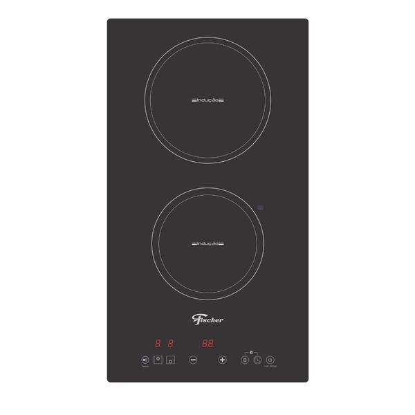 Cooktop de Indução 2 Bocas Fischer Vitrocerâmico Imagem de Cooktop de Indução 2 Bocas Fischer Vitrocerâmico