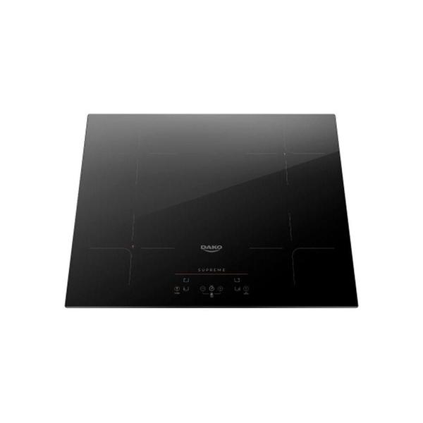 Imagem de Cooktop De Indução 4 Bocas Preto Com Trava De Segurança Dako Supreme Preto 220v