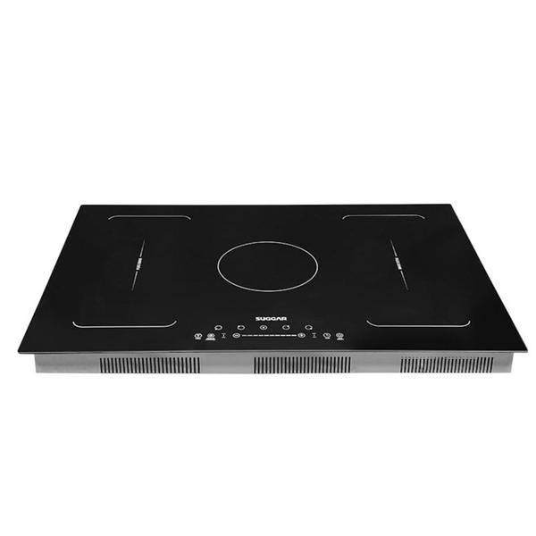 Cooktop de Indução 5 Zonas de Aquecimento Flex 220v Preto Suggar Cooktop de Indução 5 Zonas de Aquecimento Flex 220v Preto Suggar