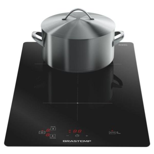 Imagem de Cooktop de Indução Brastemp 2Q Função Especial Preto 220V BDJ31AEBNA