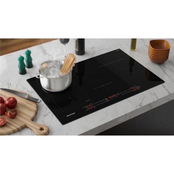 Imagem de Cooktop de Indução Brastemp 4Q Flexizone Preto 220V BDJ77BEBNA