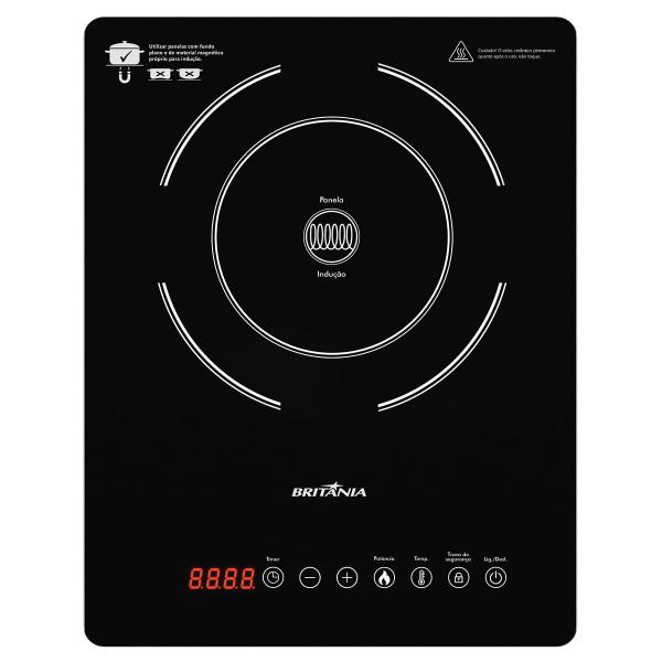 Imagem de Cooktop de Indução Britânia BCT14P 10 Níveis Bivolt