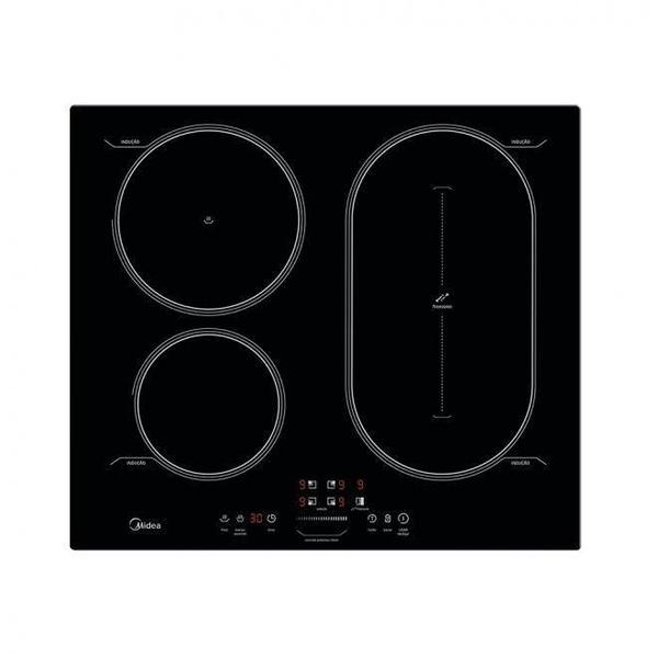 Imagem de Cooktop De Indução Cfad42 4 Bocas Midea Freezone Preto 7100W