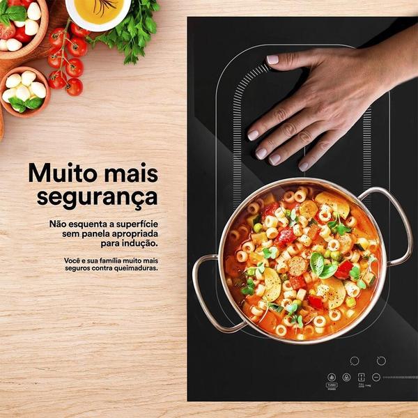 Imagem de Cooktop de Indução Freezone Quatro Bocas EOS ECI04EPF 220V