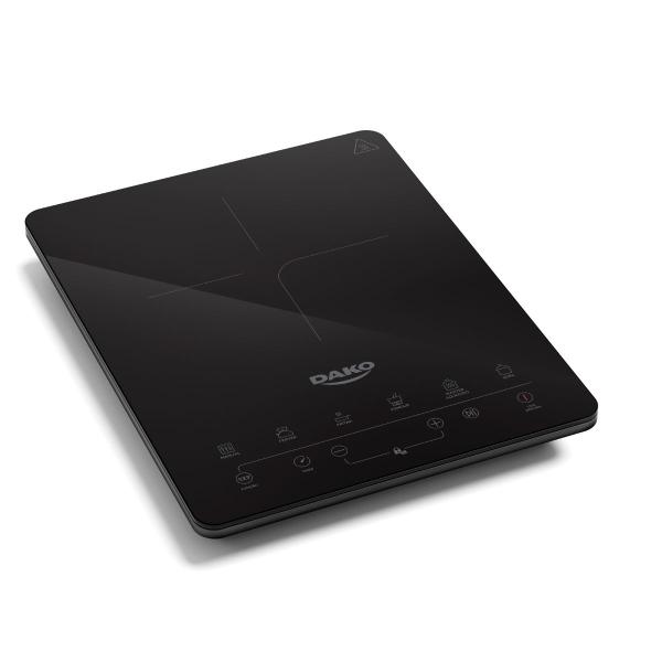 Imagem de Cooktop de Indução Portátil 1 Boca Preto Linha Dako 127v