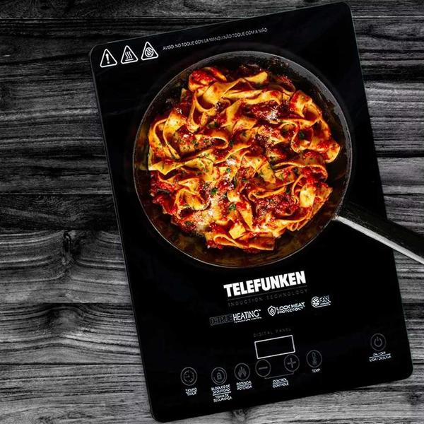 Imagem de Cooktop de Indução Telefunken 1 Boca 1200W TF-AI9000 - 127V